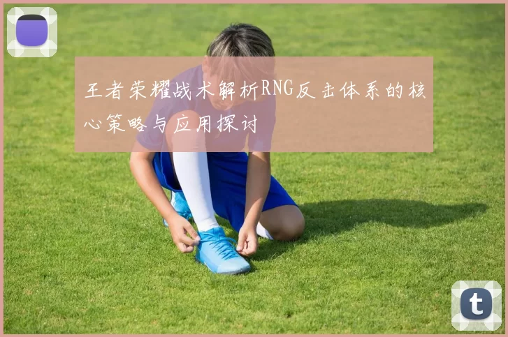 王者荣耀战术解析RNG反击体系的核心策略与应用探讨