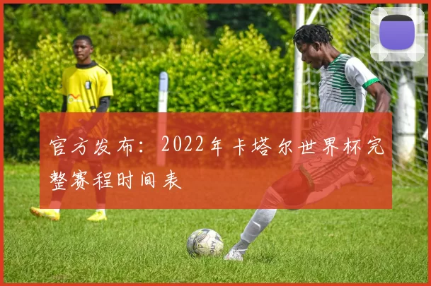 官方发布:2022年卡塔尔世界杯完整赛程时间表