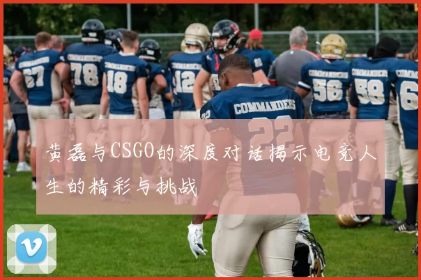 黄磊与CSGO的深度对话揭示电竞人生的精彩与挑战